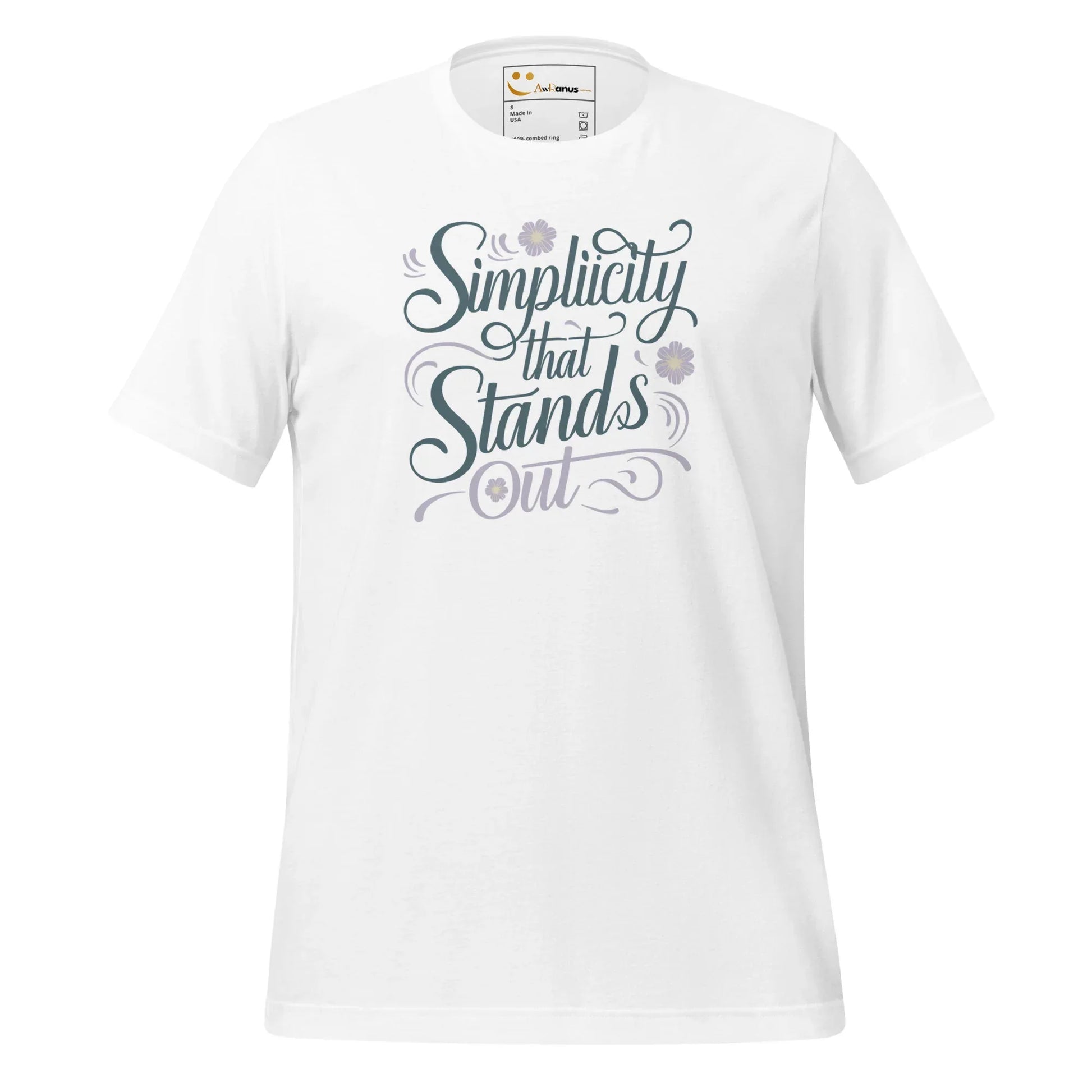 Women's T-Shirt | Simplicity That Stands Out - AwRans Clothing