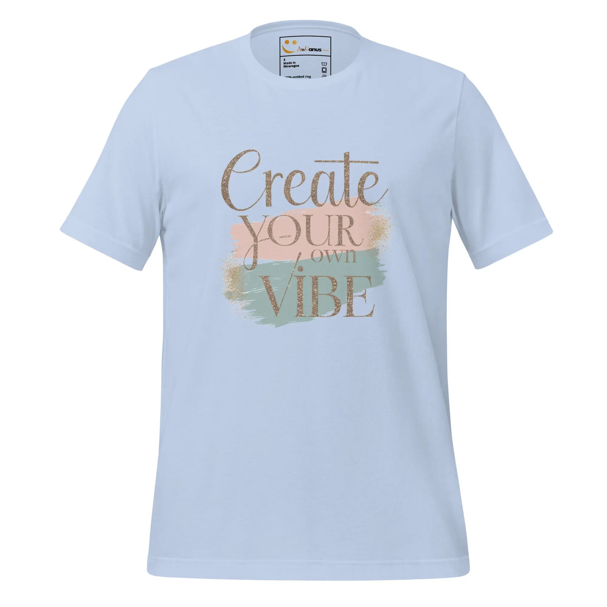 Women's T-Shirt | Creat Your Own Vibe - AwRans Clothing