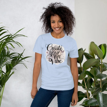 Women's T-Shirt | Create Your Own Vibe - AwRans Clothing