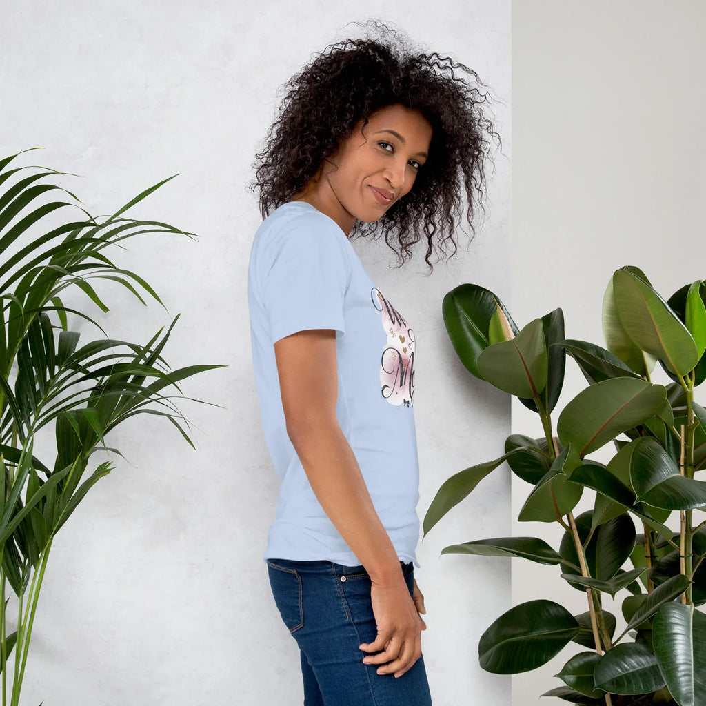 Women's T-Shirt | Wear The Moment Women's t-shirt AwRans Clothing unisex-staple-t-shirt-baby-blue-right-679a47852af12