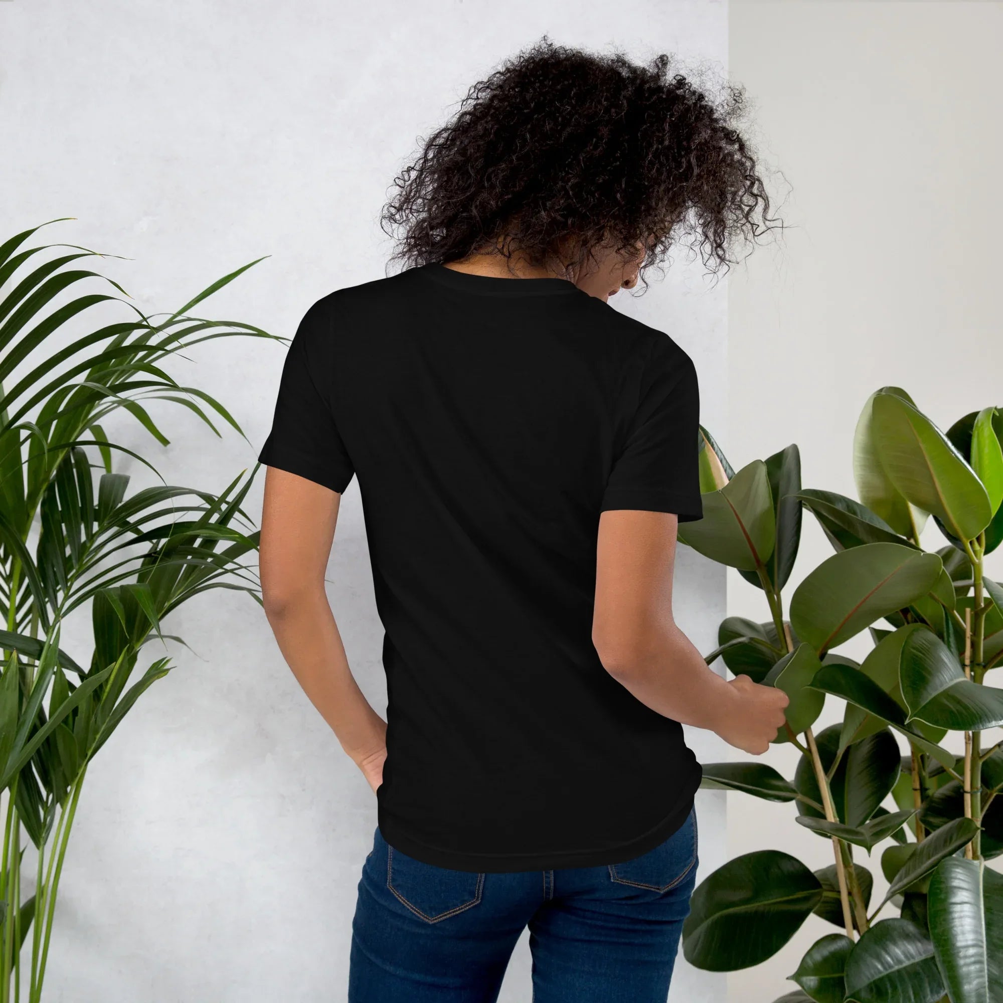 Women's T-Shirt | Effortless And Timeless Women's t-shirt AwRans Clothing unisex-staple-t-shirt-black-back-679a43e40e6b7