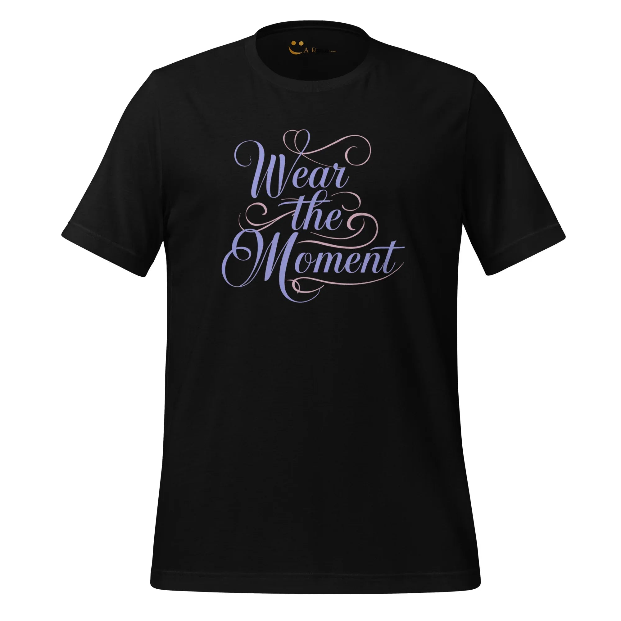 Women's T-Shirt | Wear The Moment Women's t-shirt AwRans Clothing unisex-staple-t-shirt-black-front-6799e651ecbb9