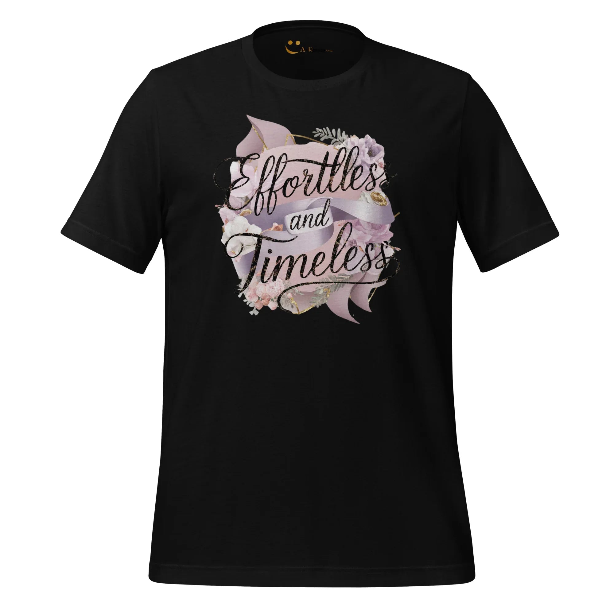 Women's T-Shirt | Effortless And Timeless Women's t-shirt AwRans Clothing unisex-staple-t-shirt-black-front-679a43e371625