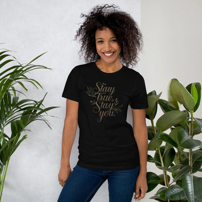 Women's T-Shirt | Stay True,Stay You. - AwRans Clothing
