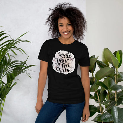 Women's T-Shirt | Create Your Own Vibe - AwRans Clothing