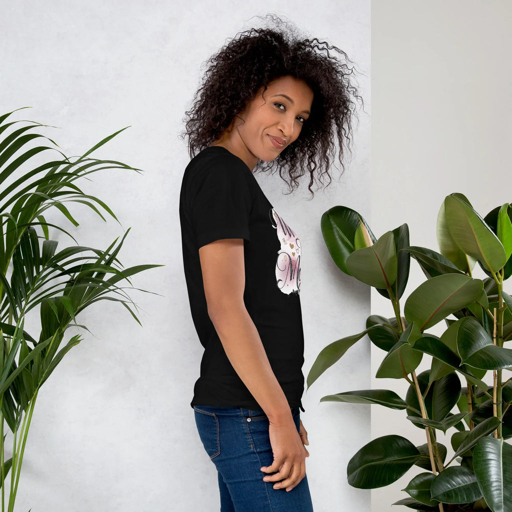 Women's T-Shirt | Wear The Moment Women's t-shirt AwRans Clothing unisex-staple-t-shirt-black-right-679a4783de1b6