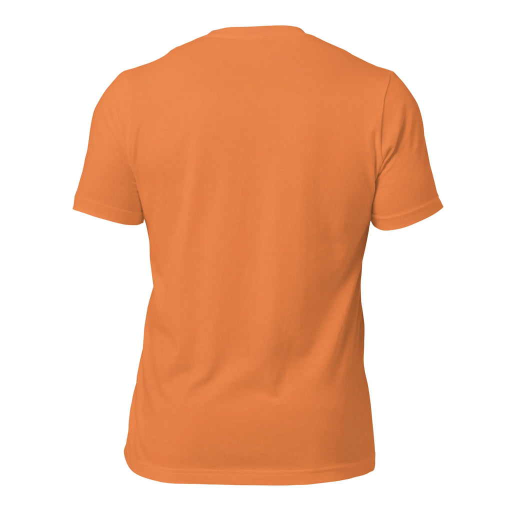 Unisex | Keep Going T-Shirt t-shirt AwRans Clothing unisex-staple-t-shirt-burnt-orange-back-6749e0f471be1