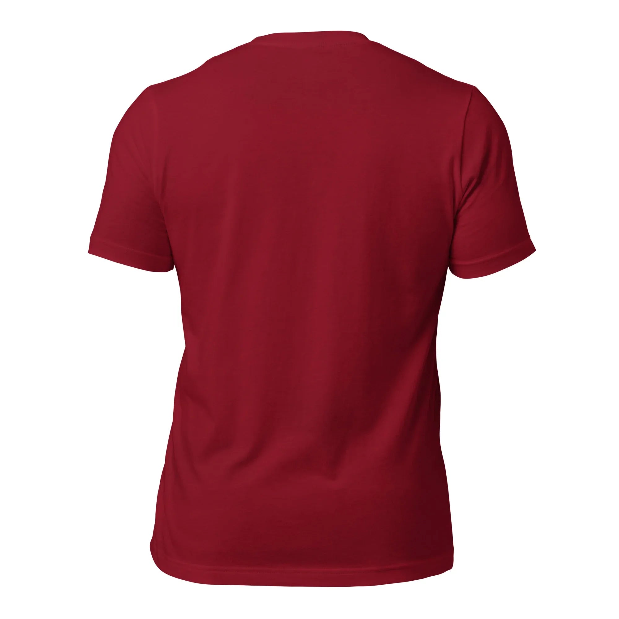 Unisex | Embrace Change T-Shirt t-shirt AwRans Clothing unisex-staple-t-shirt-cardinal-back-6749cca2e52b5