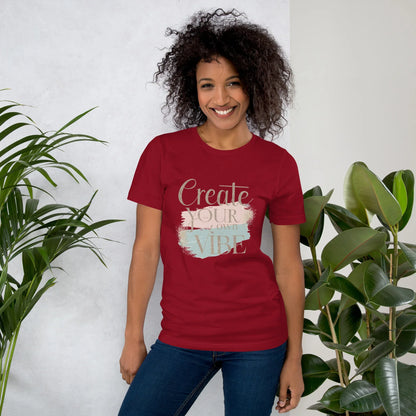 Women's T-Shirt | Creat Your Own Vibe - AwRans Clothing