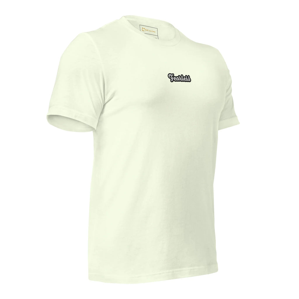 Unisex | Fearless T-Shirt t-shirt AwRans Clothing unisex-staple-t-shirt-citron-right-front-674b7183b90b8