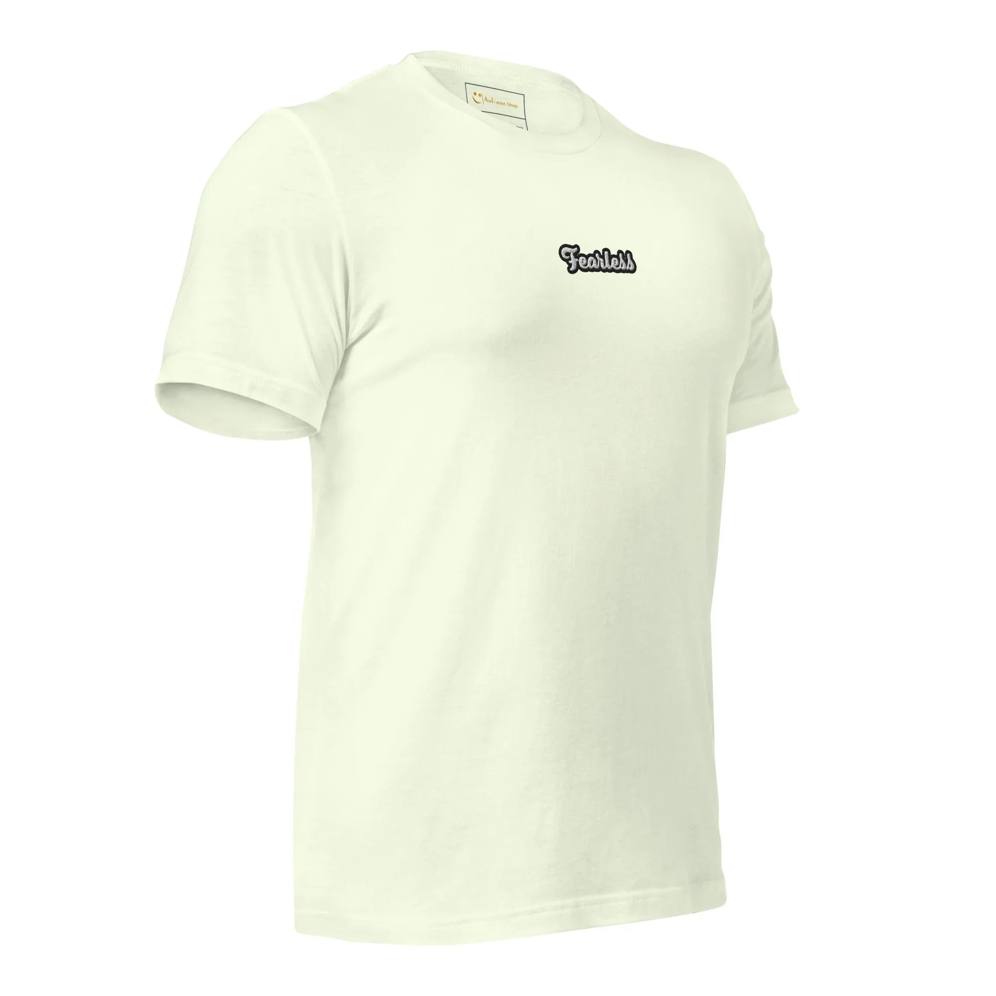 Unisex | Fearless T-Shirt t-shirt AwRans Clothing unisex-staple-t-shirt-citron-right-front-674b7183b90b8