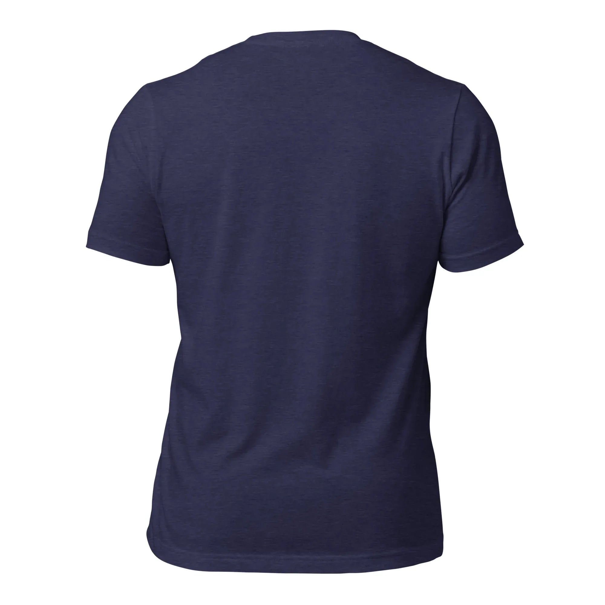 Unisex | Embrace Change T-Shirt t-shirt AwRans Clothing unisex-staple-t-shirt-heather-midnight-navy-back-6749cca305b40