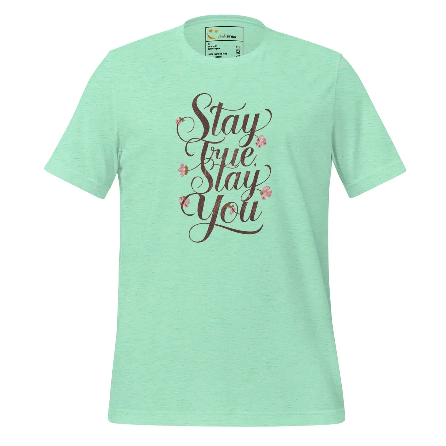 Women's T-Shirt | Stay True,Stay You. - AwRans Clothing