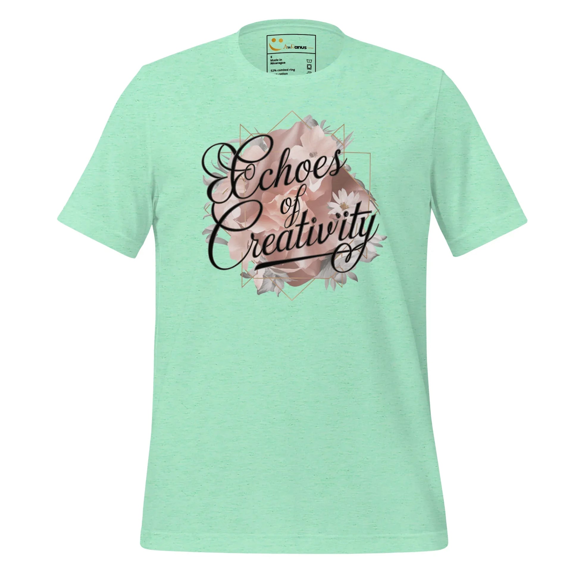 Women's T-Shirt | Echoes Of Creativity - AwRans Clothing