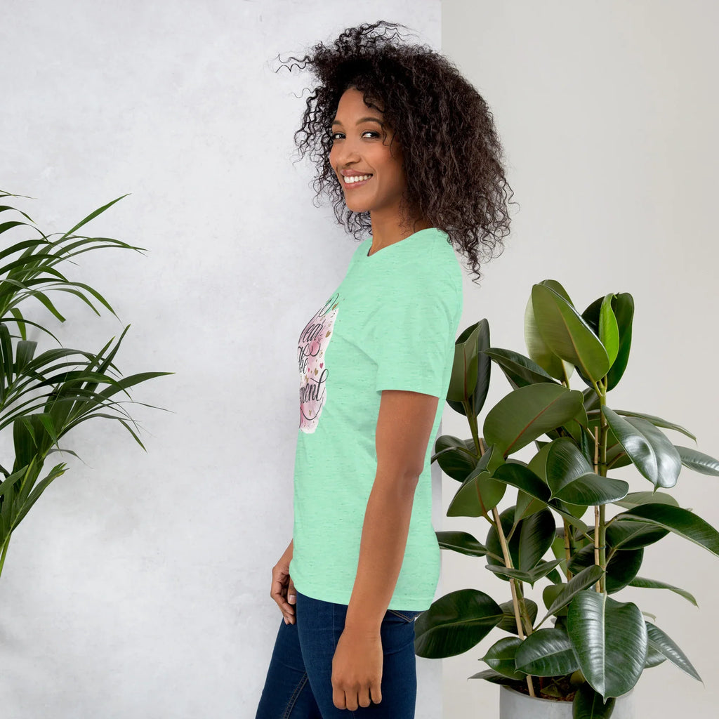 Women's T-Shirt | Wear The Moment Women's t-shirt AwRans Clothing unisex-staple-t-shirt-heather-mint-left-679a4785a5e4e