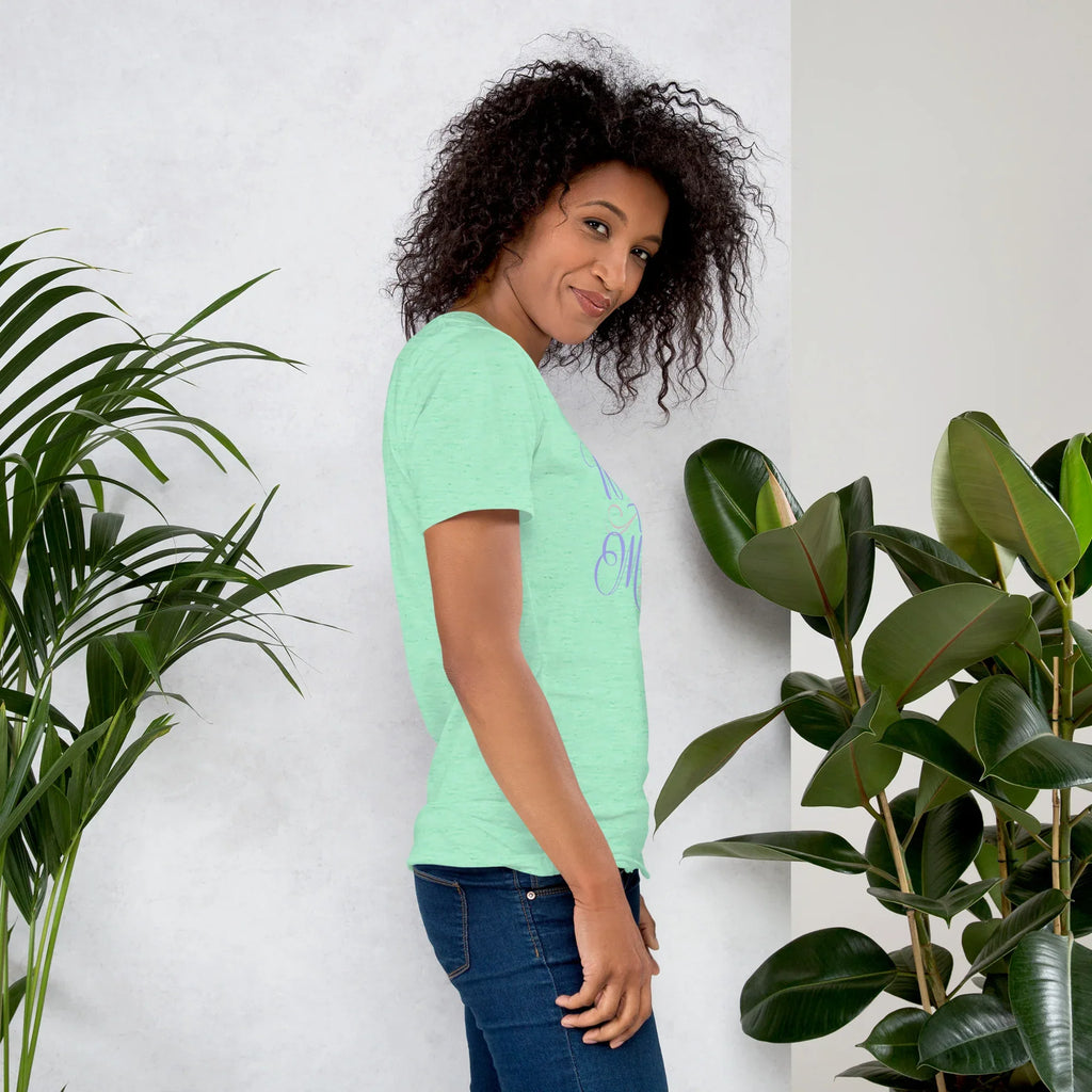 Women's T-Shirt | Wear The Moment Women's t-shirt AwRans Clothing unisex-staple-t-shirt-heather-mint-right-6799e6548d689