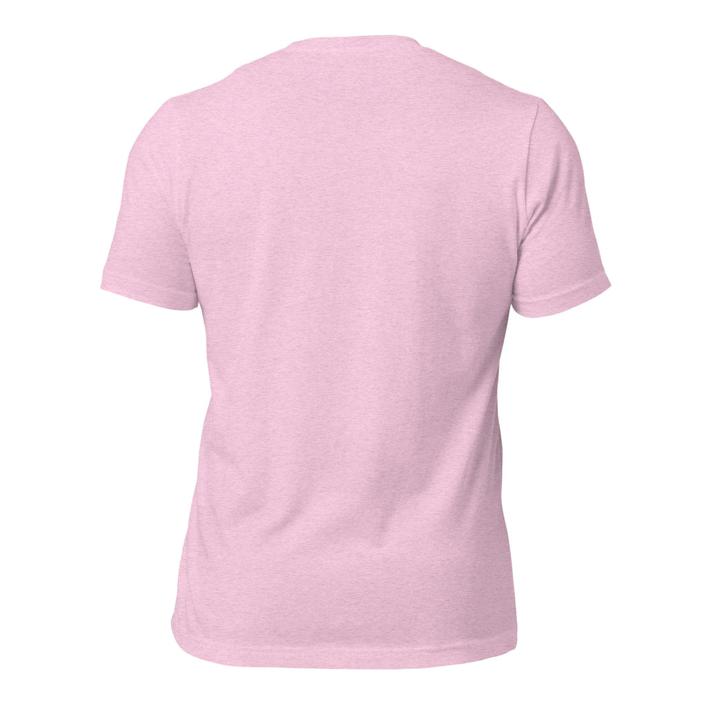 Unisex | Keep Going T-Shirt t-shirt AwRans Clothing unisex-staple-t-shirt-heather-prism-lilac-back-6749e0f4d16b3