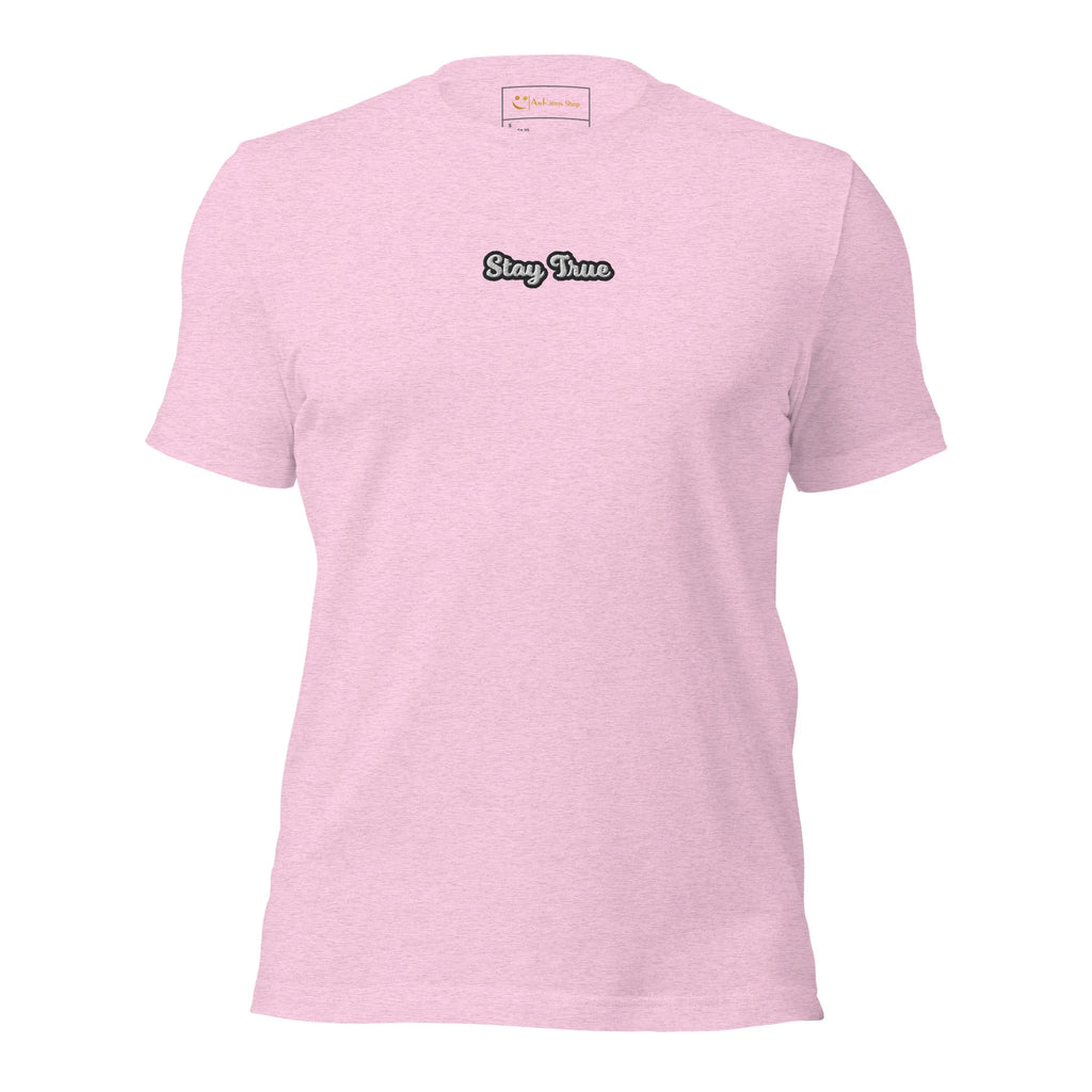 Unisex | Stay True T-Shirt t-shirt AwRans Clothing unisex-staple-t-shirt-heather-prism-lilac-front-6749f57421ed1