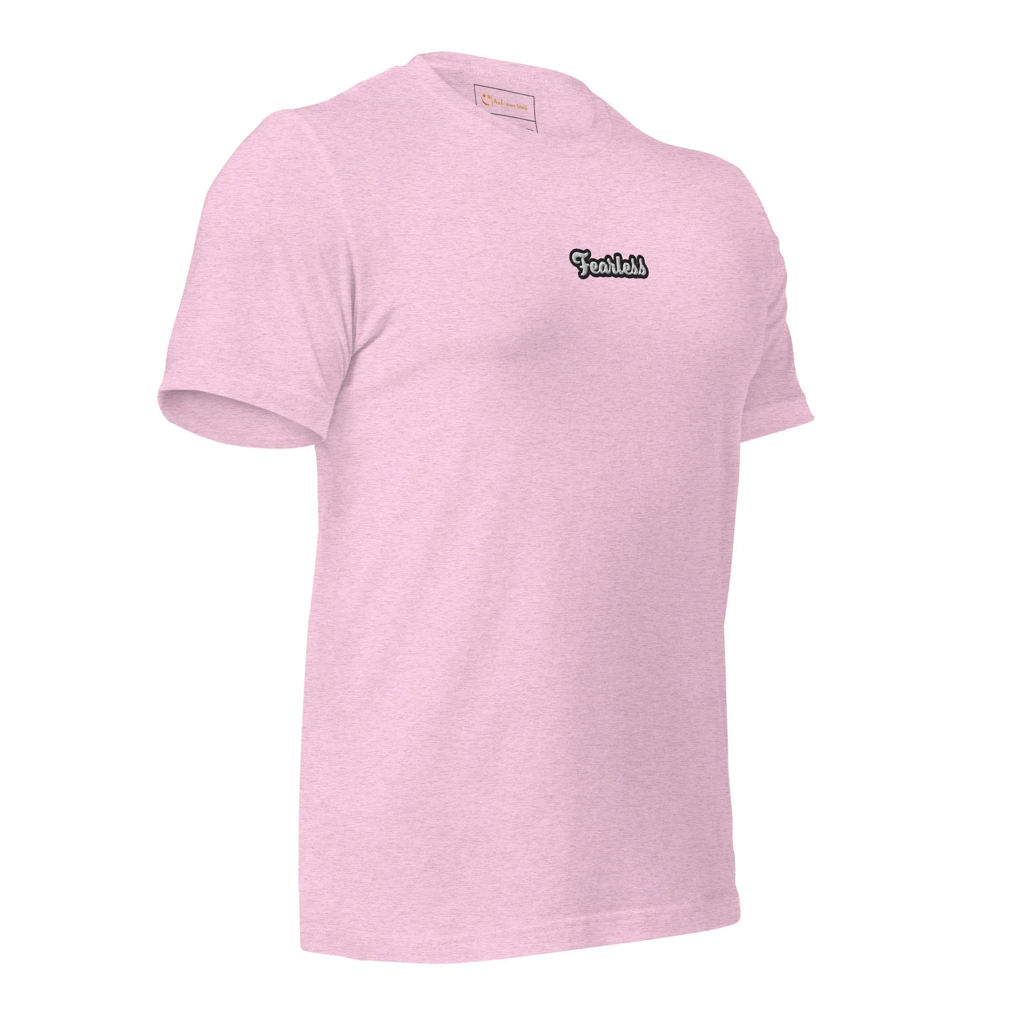 Unisex | Fearless T-Shirt t-shirt AwRans Clothing unisex-staple-t-shirt-heather-prism-lilac-right-front-674b7180badcf