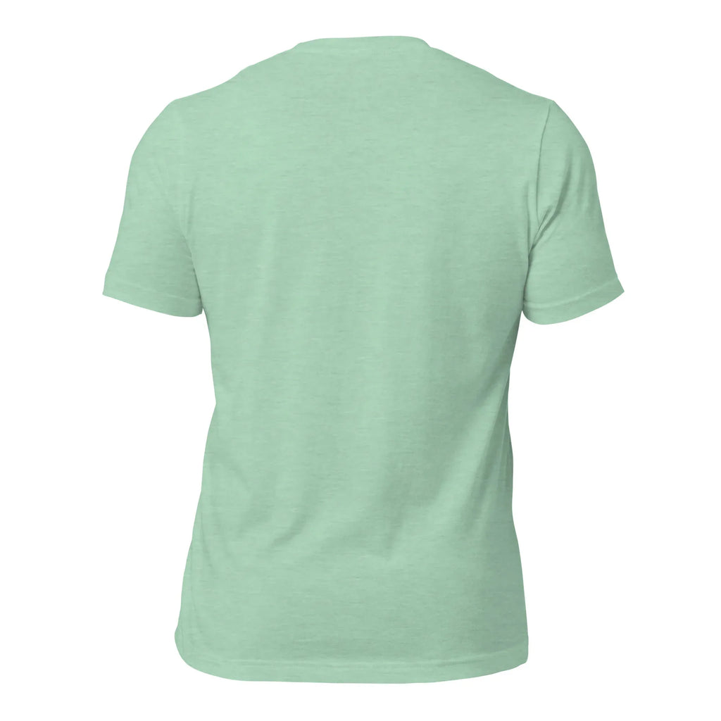 Unisex | Embrace Change T-Shirt t-shirt AwRans Clothing unisex-staple-t-shirt-heather-prism-mint-back-6749cca4ae47f
