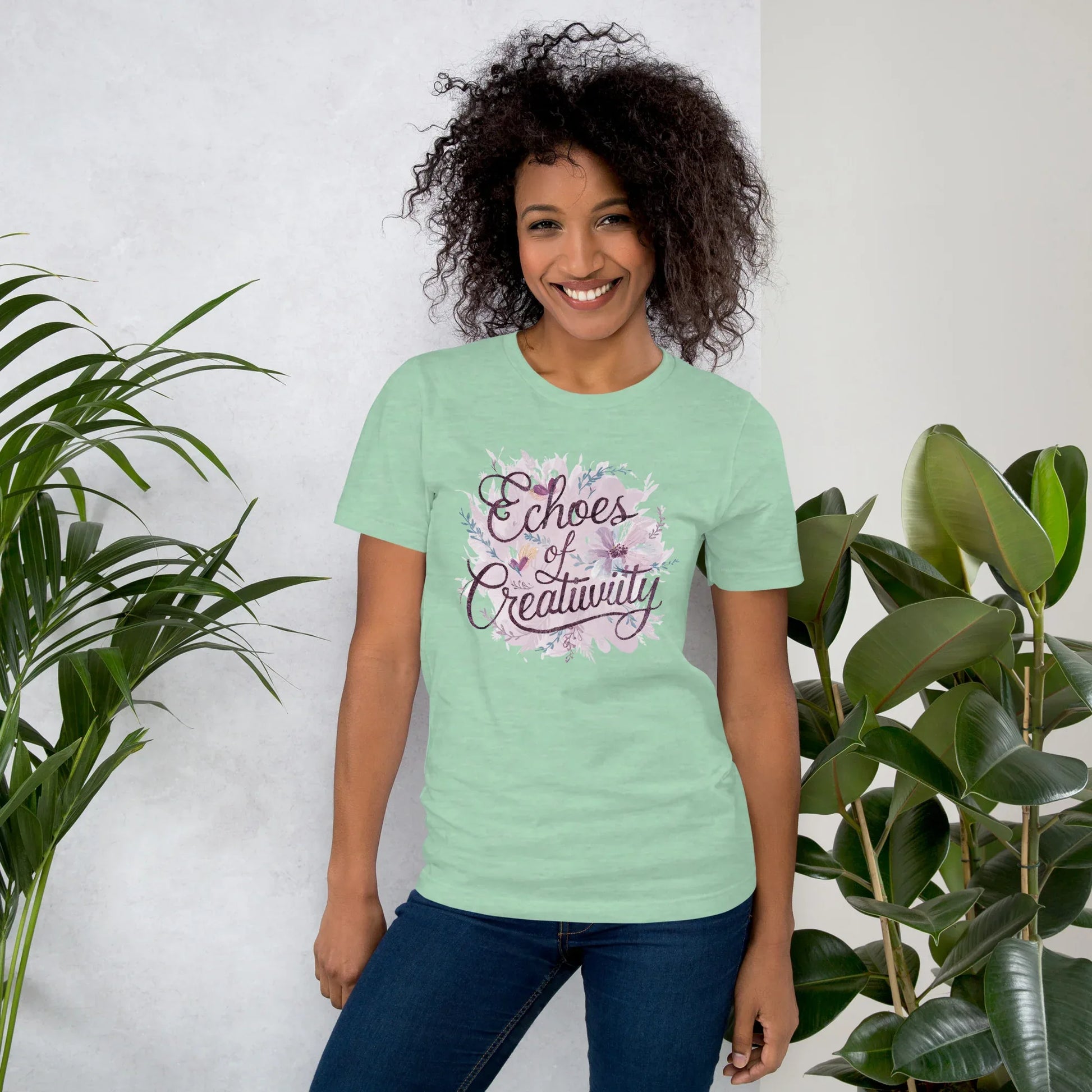 Women's T-Shirt | Echoes Of Creativity - AwRans Clothing