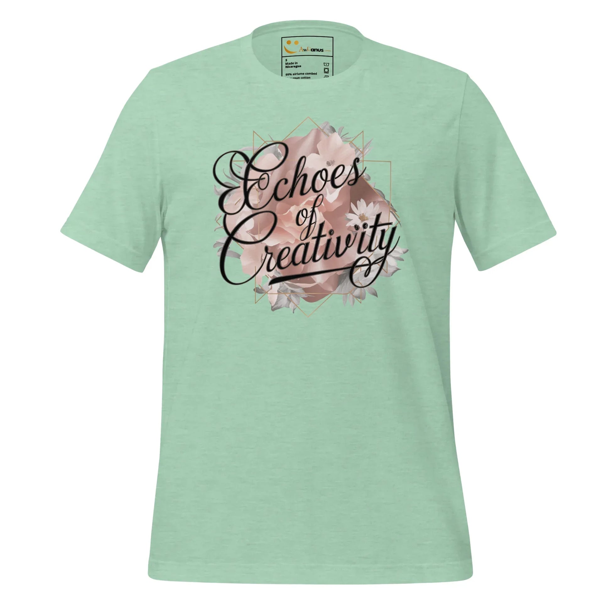 Women's T-Shirt | Echoes Of Creativity - AwRans Clothing