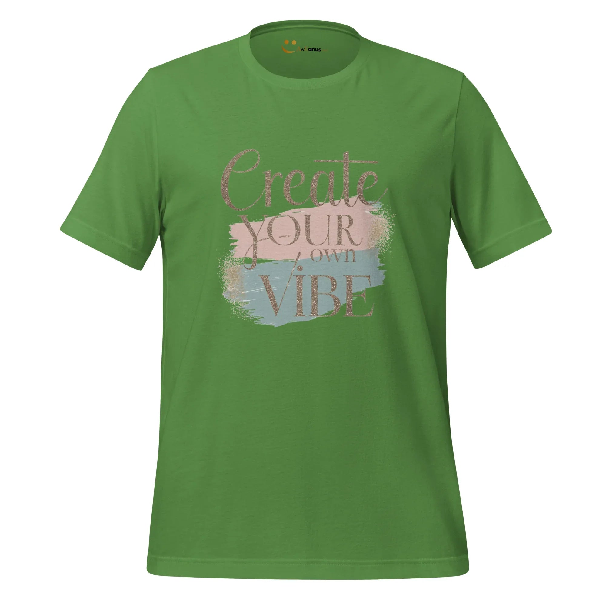 Women's T-Shirt | Creat Your Own Vibe Women's t-shirt AwRans Clothing unisex-staple-t-shirt-leaf-front-6799e51f009b9