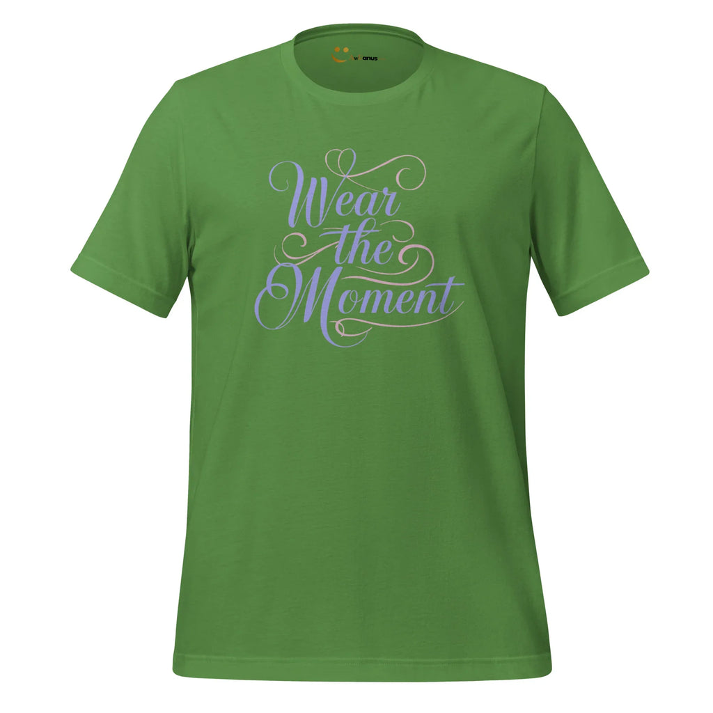 Women's T-Shirt | Wear The Moment Women's t-shirt AwRans Clothing unisex-staple-t-shirt-leaf-front-6799e6520ac16