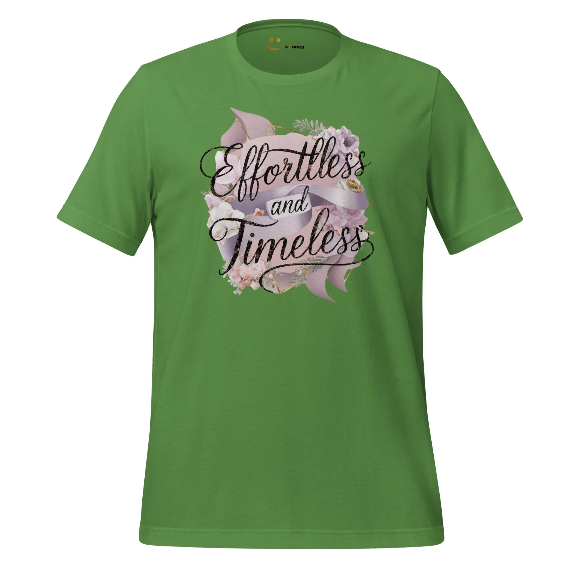 Women's T-Shirt | Effortless And Timeless Women's t-shirt AwRans Clothing unisex-staple-t-shirt-leaf-front-679a43e385163