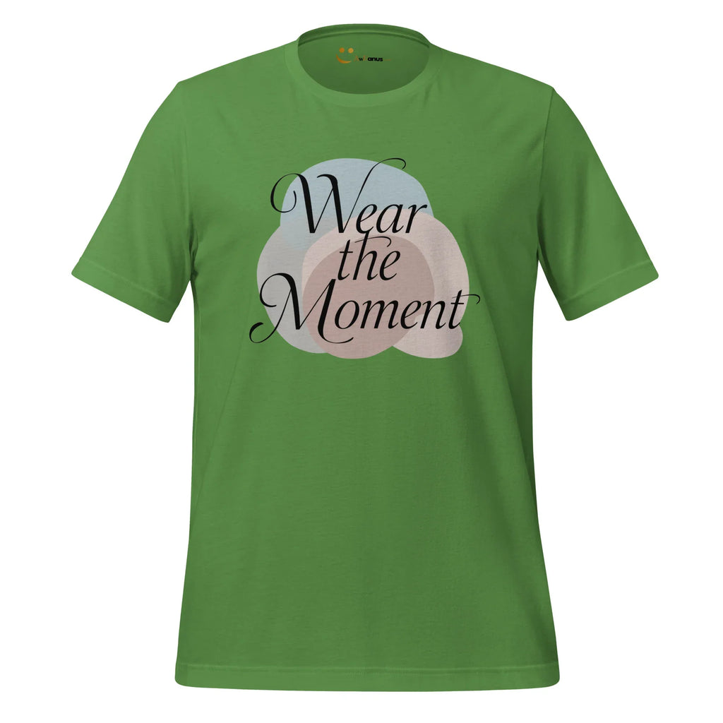 Women's T-Shirt | Wear The Moment Women's t-shirt AwRans Clothing unisex-staple-t-shirt-leaf-front-679a490993c35