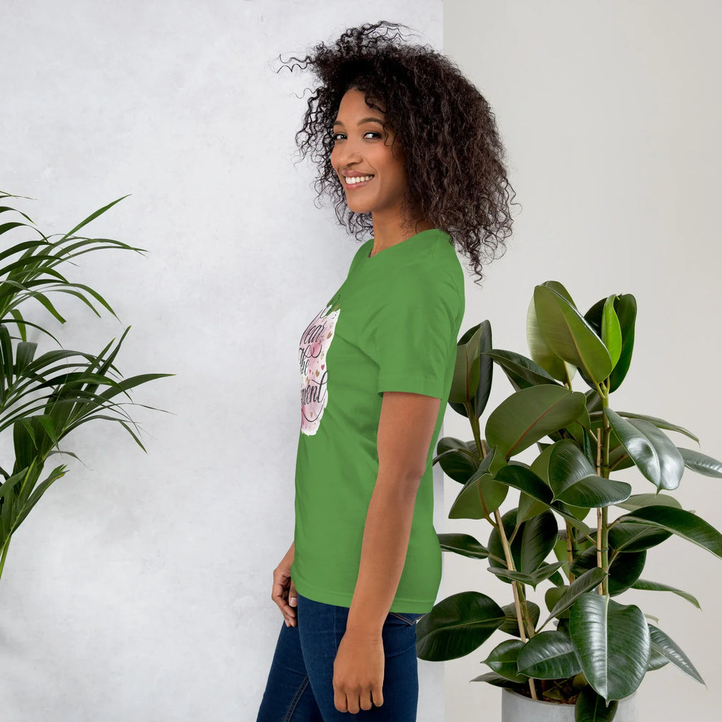 Women's T-Shirt | Wear The Moment Women's t-shirt AwRans Clothing unisex-staple-t-shirt-leaf-left-679a478450e6d