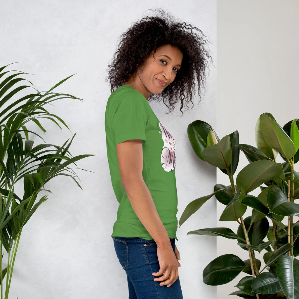 Women's T-Shirt | Wear The Moment Women's t-shirt AwRans Clothing unisex-staple-t-shirt-leaf-right-679a47845a82d