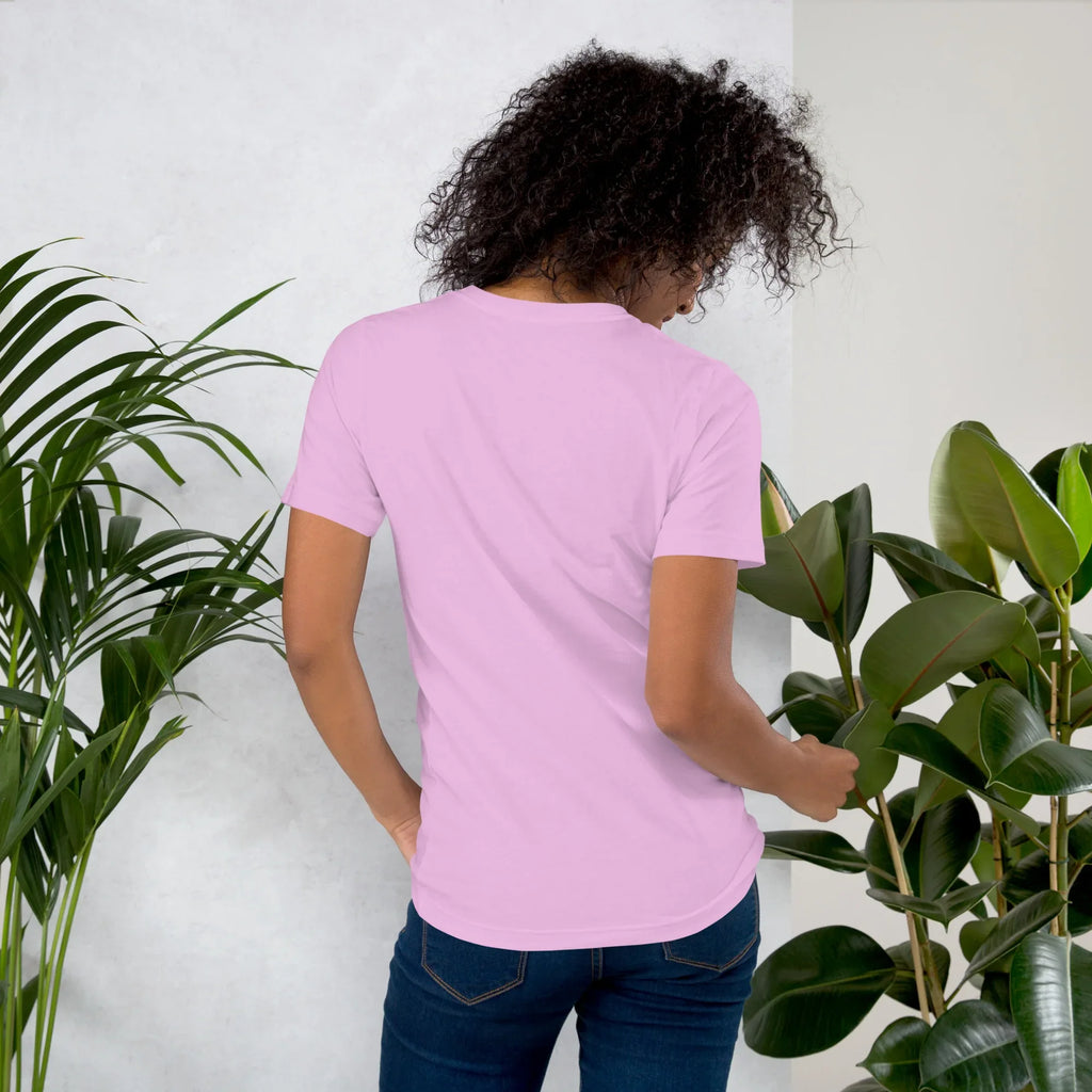 Women's T-Shirt | Wear The Moment Women's t-shirt AwRans Clothing unisex-staple-t-shirt-lilac-back-6799e653751df