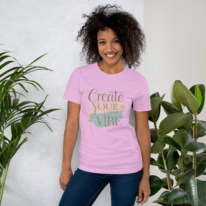 Women's T-Shirt | Creat Your Own Vibe - AwRans Clothing