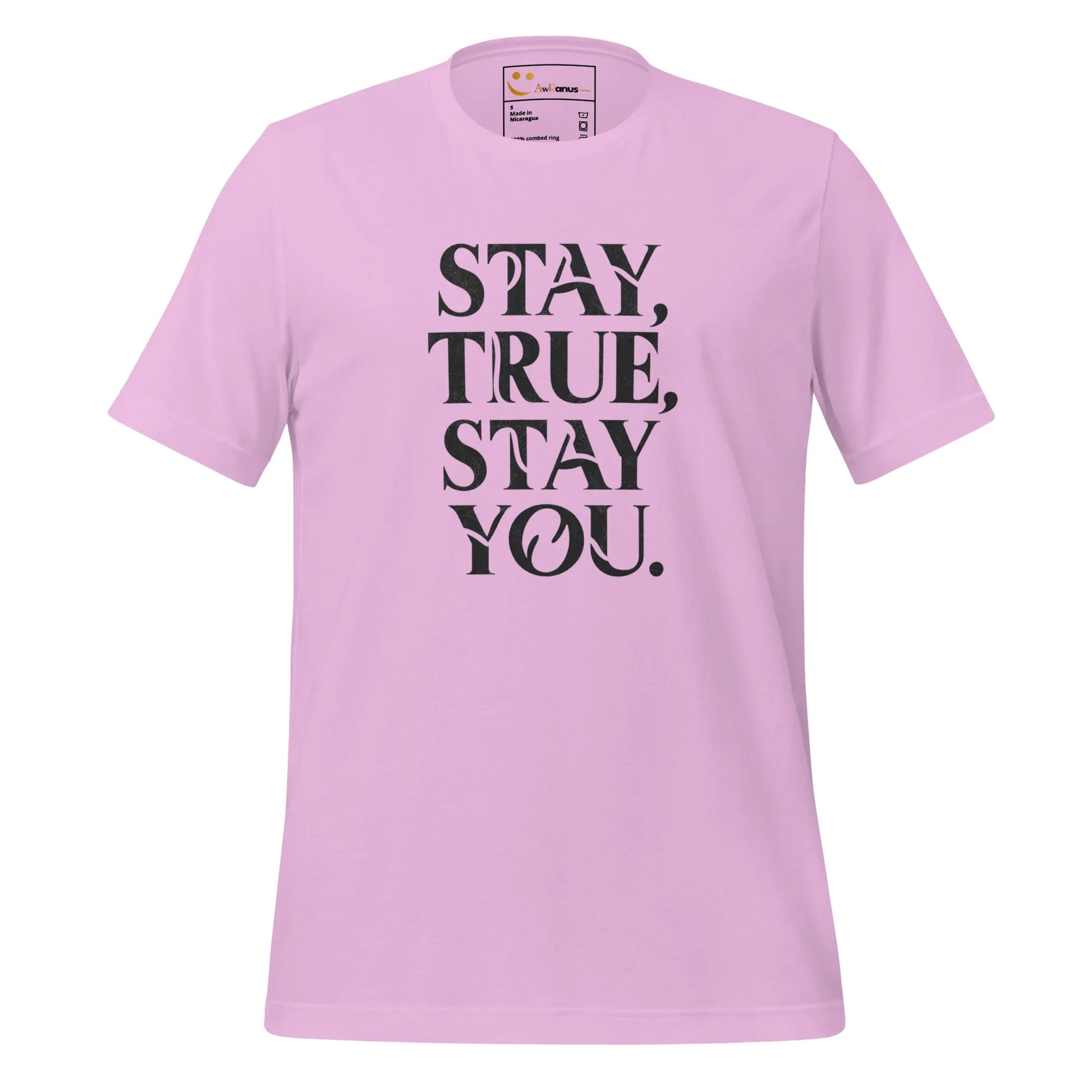 Women's T-Shirt | Stay True,Stay You. - AwRans Clothing