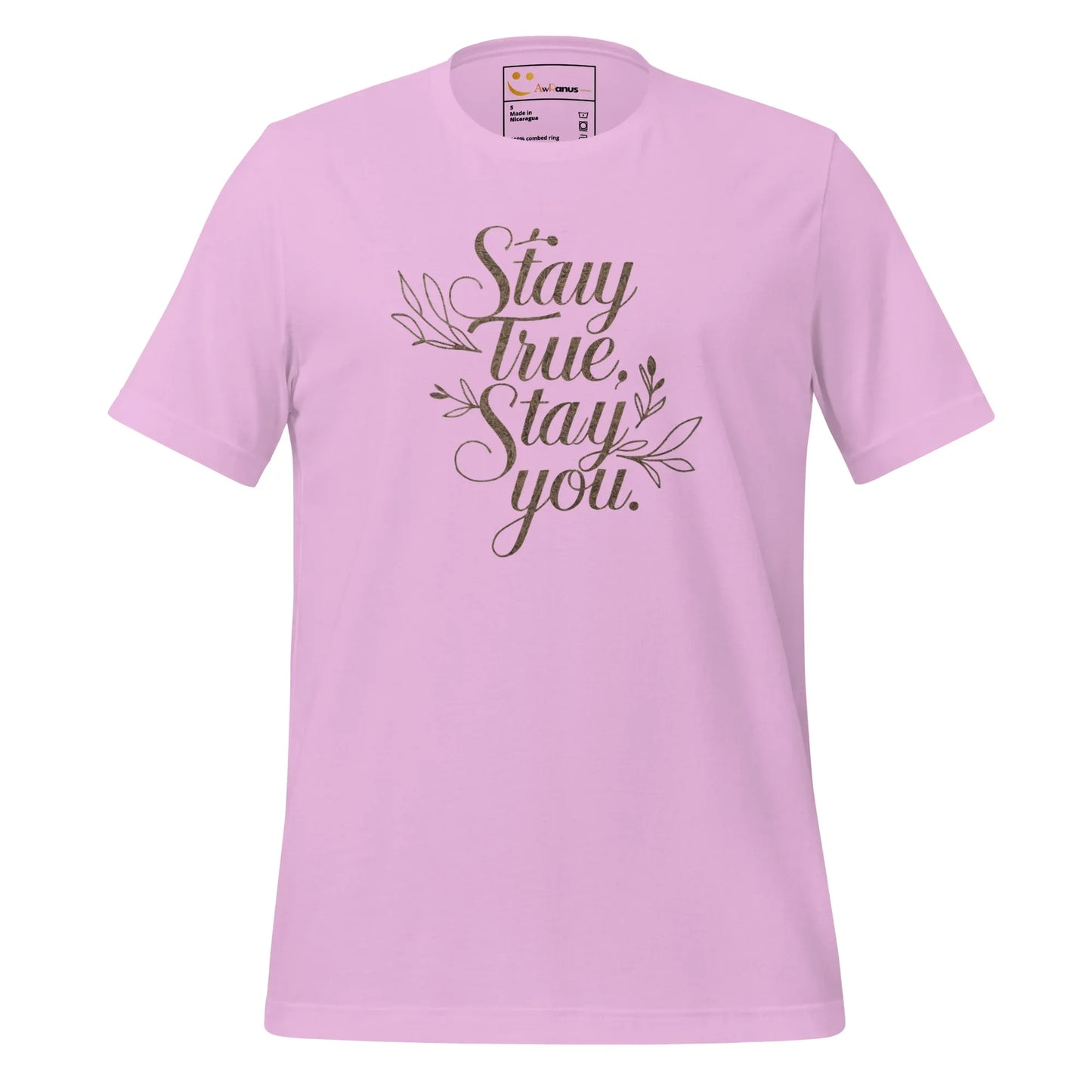 Women's T-Shirt | Stay True,Stay You. - AwRans Clothing