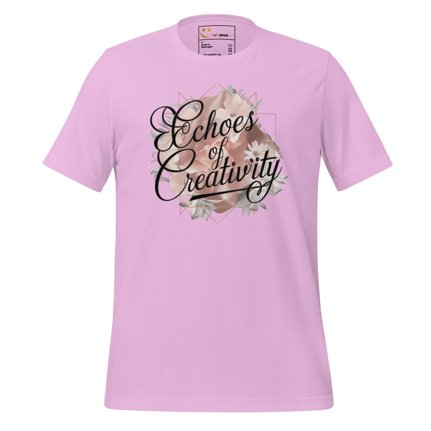 Women's T-Shirt | Echoes Of Creativity - AwRans Clothing
