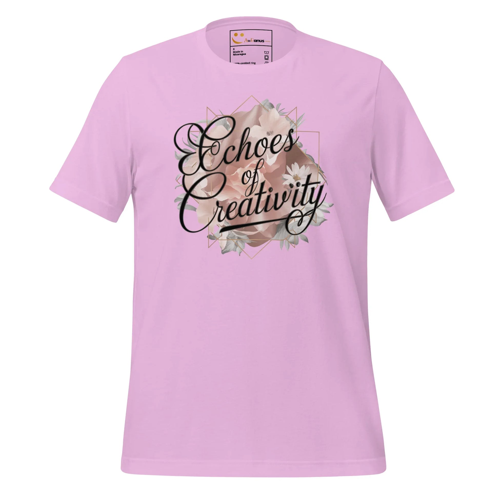 Women's T-Shirt | Echoes Of Creativity - AwRans Clothing