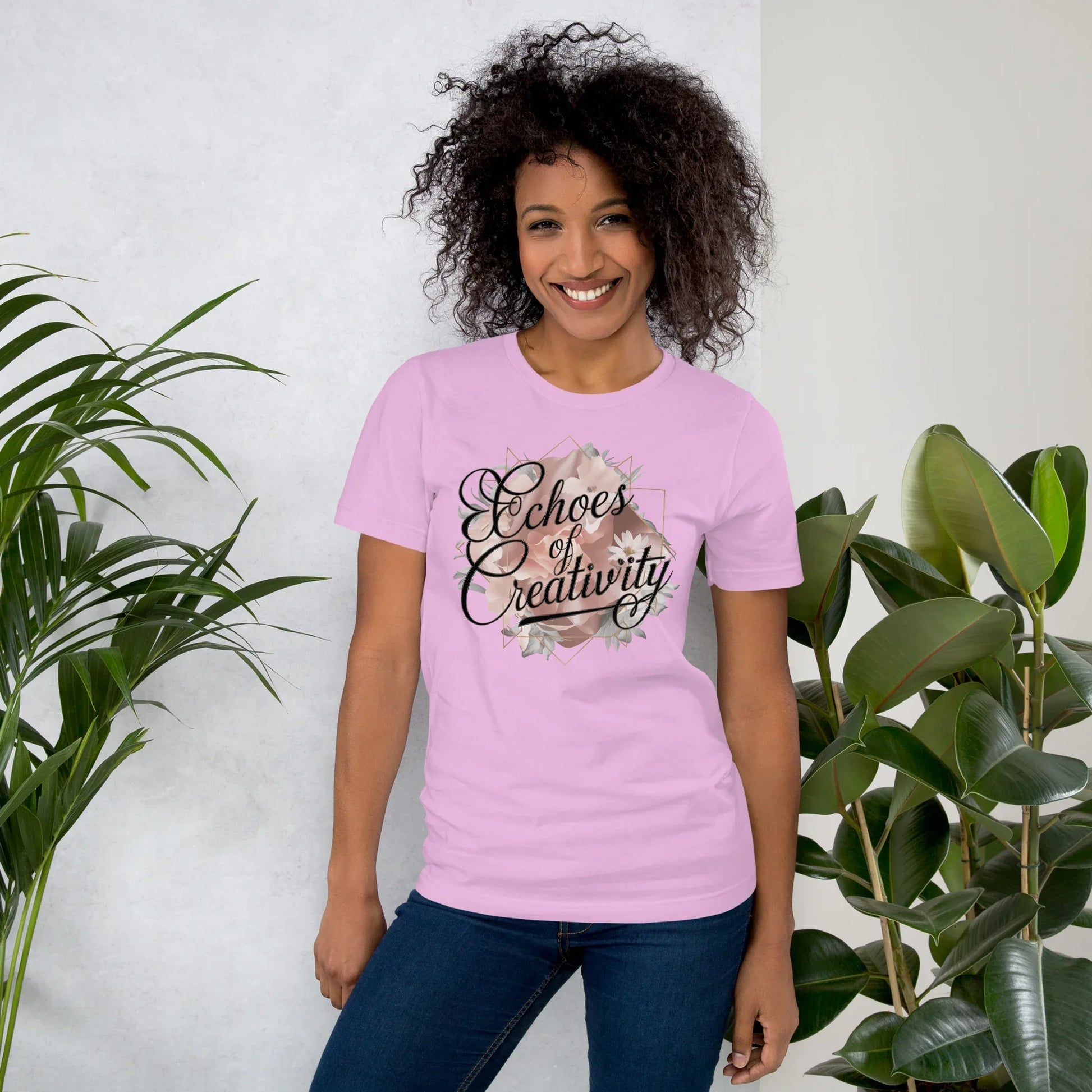 Women's T-Shirt | Echoes Of Creativity - AwRans Clothing