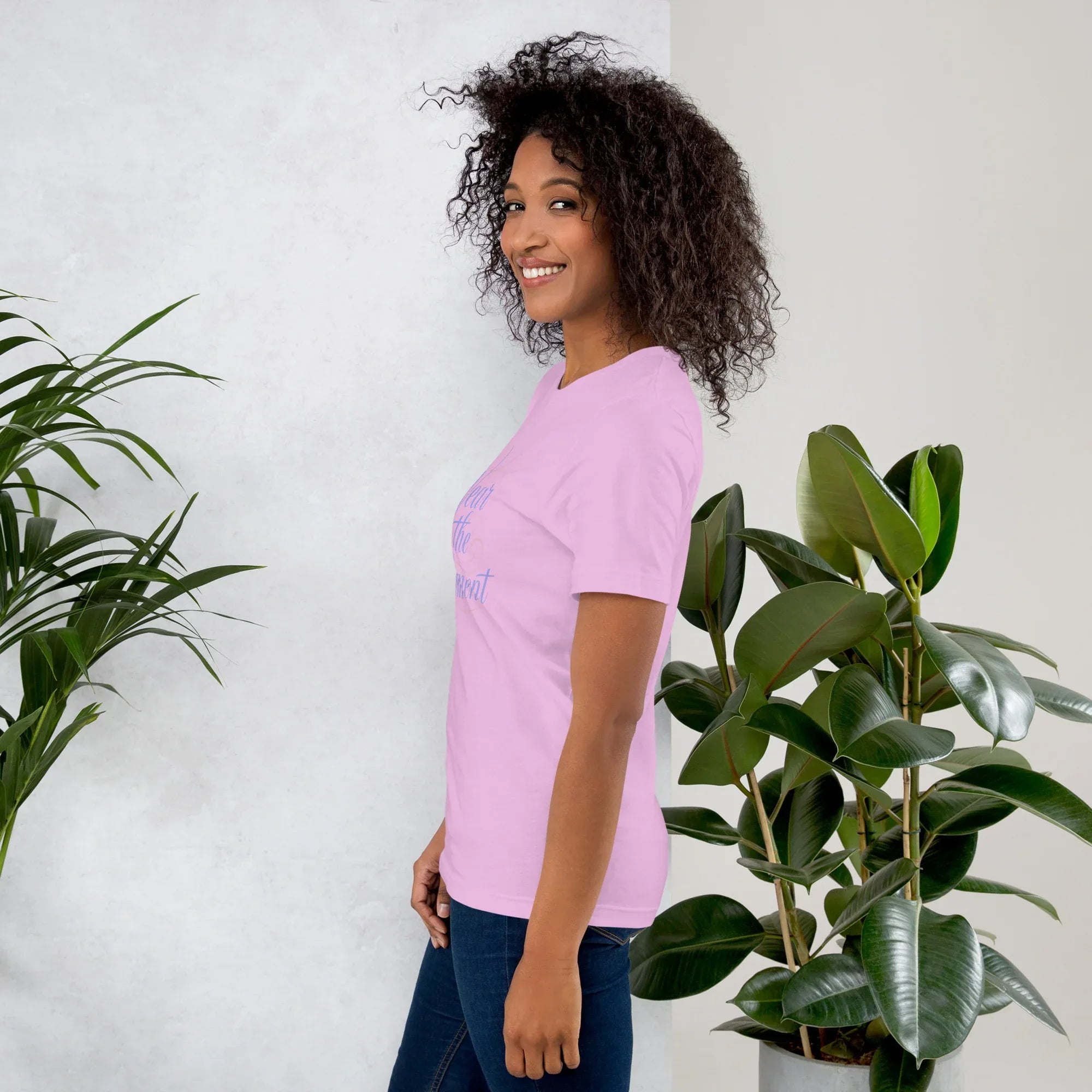 Women's T-Shirt | Wear The Moment Women's t-shirt AwRans Clothing unisex-staple-t-shirt-lilac-left-6799e653859d6