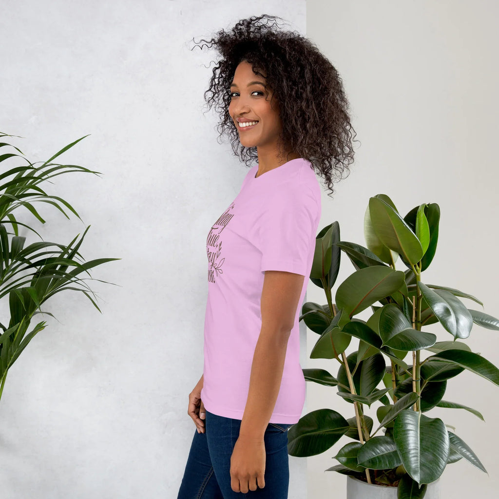 Women's T-Shirt | Stay True,Stay You. Women's t-shirt AwRans Clothing unisex-staple-t-shirt-lilac-left-679bbce1e966a