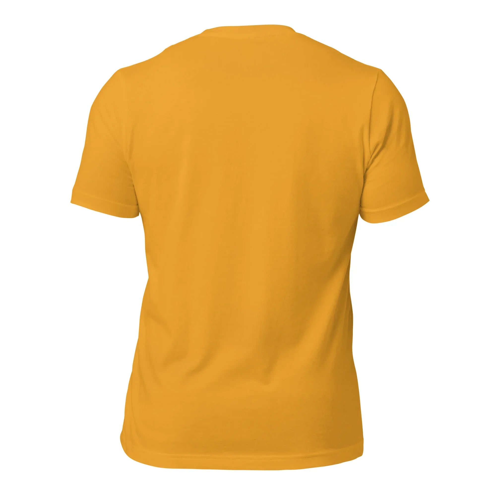 Unisex | Embrace Change T-Shirt t-shirt AwRans Clothing unisex-staple-t-shirt-mustard-back-6749cca3b42c8