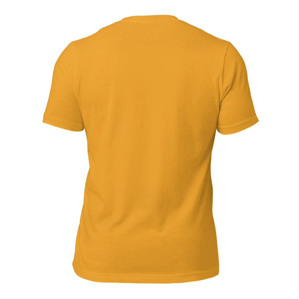 Unisex | Keep Going T-Shirt t-shirt AwRans Clothing unisex-staple-t-shirt-mustard-back-6749e0f49c04f
