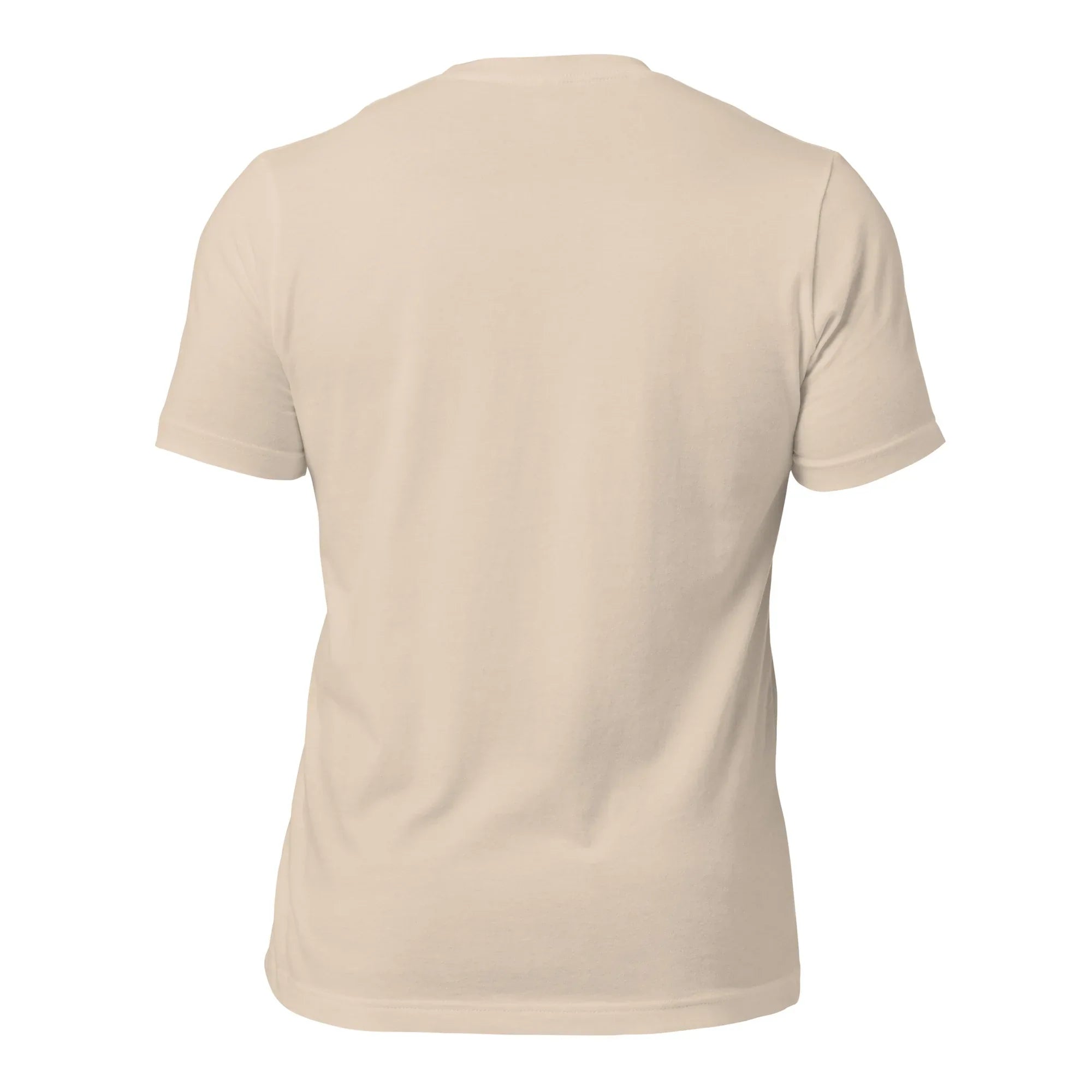 Unisex | Embrace Change T-Shirt t-shirt AwRans Clothing unisex-staple-t-shirt-soft-cream-back-6749cca5f0941
