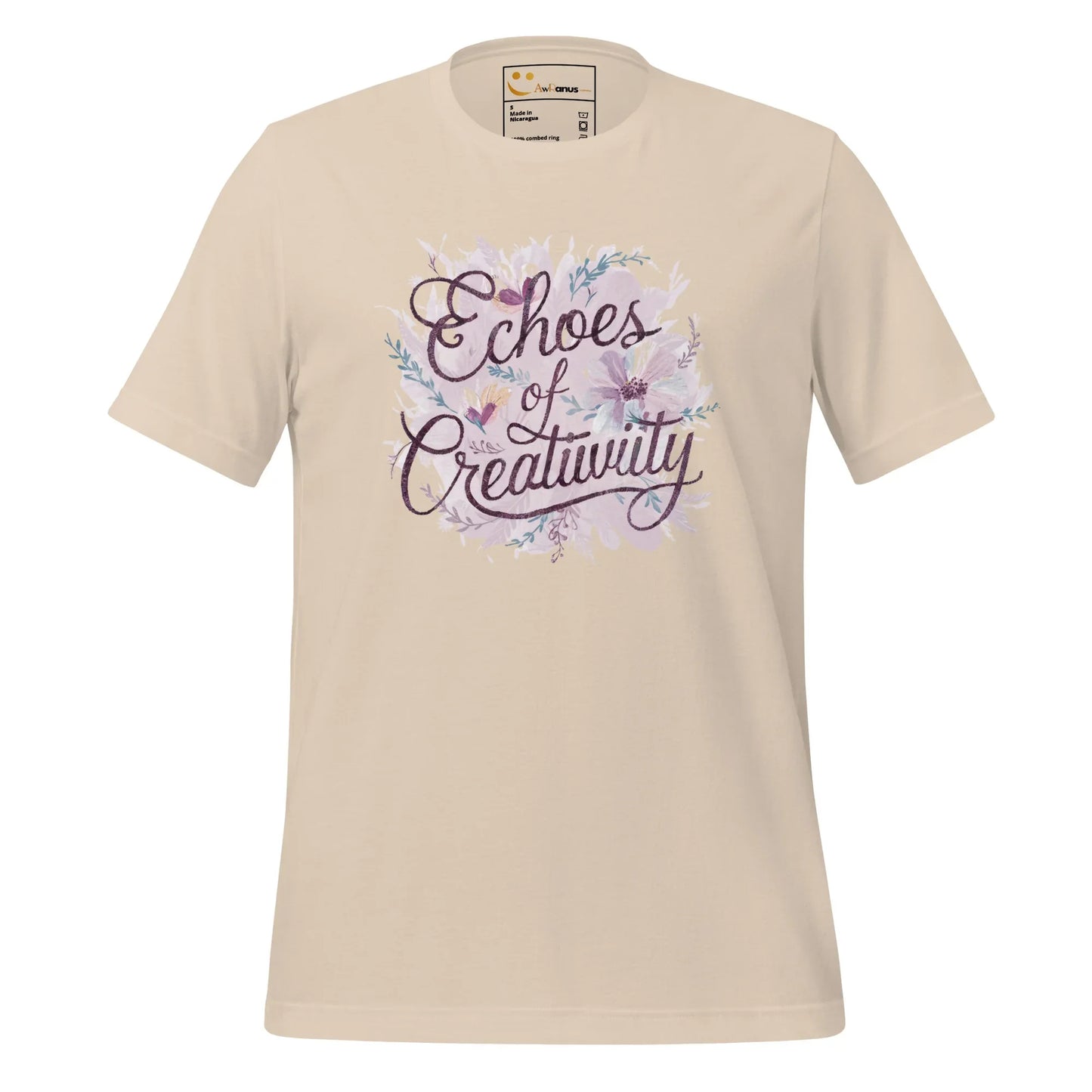 Women's T-Shirt | Echoes Of Creativity - AwRans Clothing