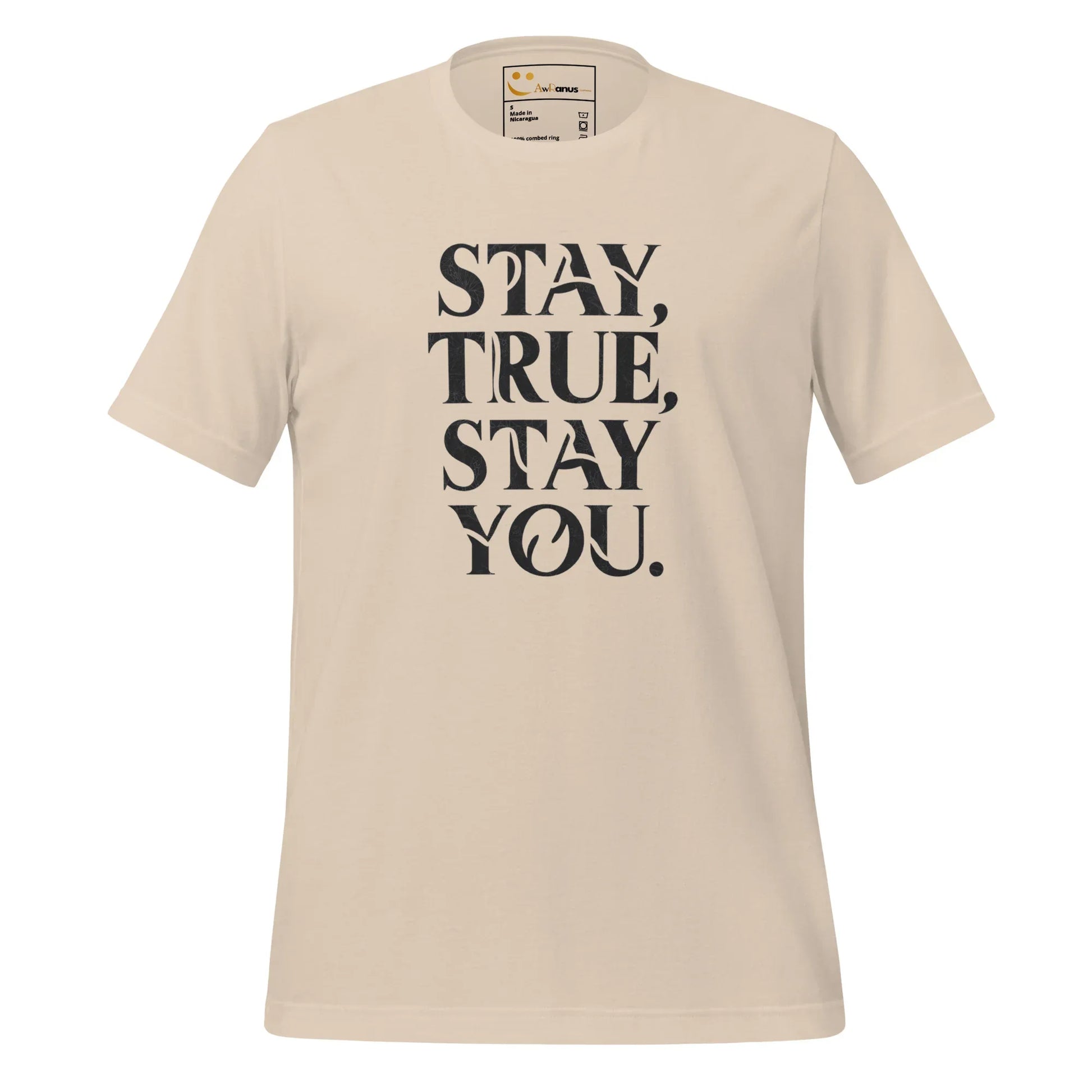 Women's T-Shirt | Stay True,Stay You. - AwRans Clothing