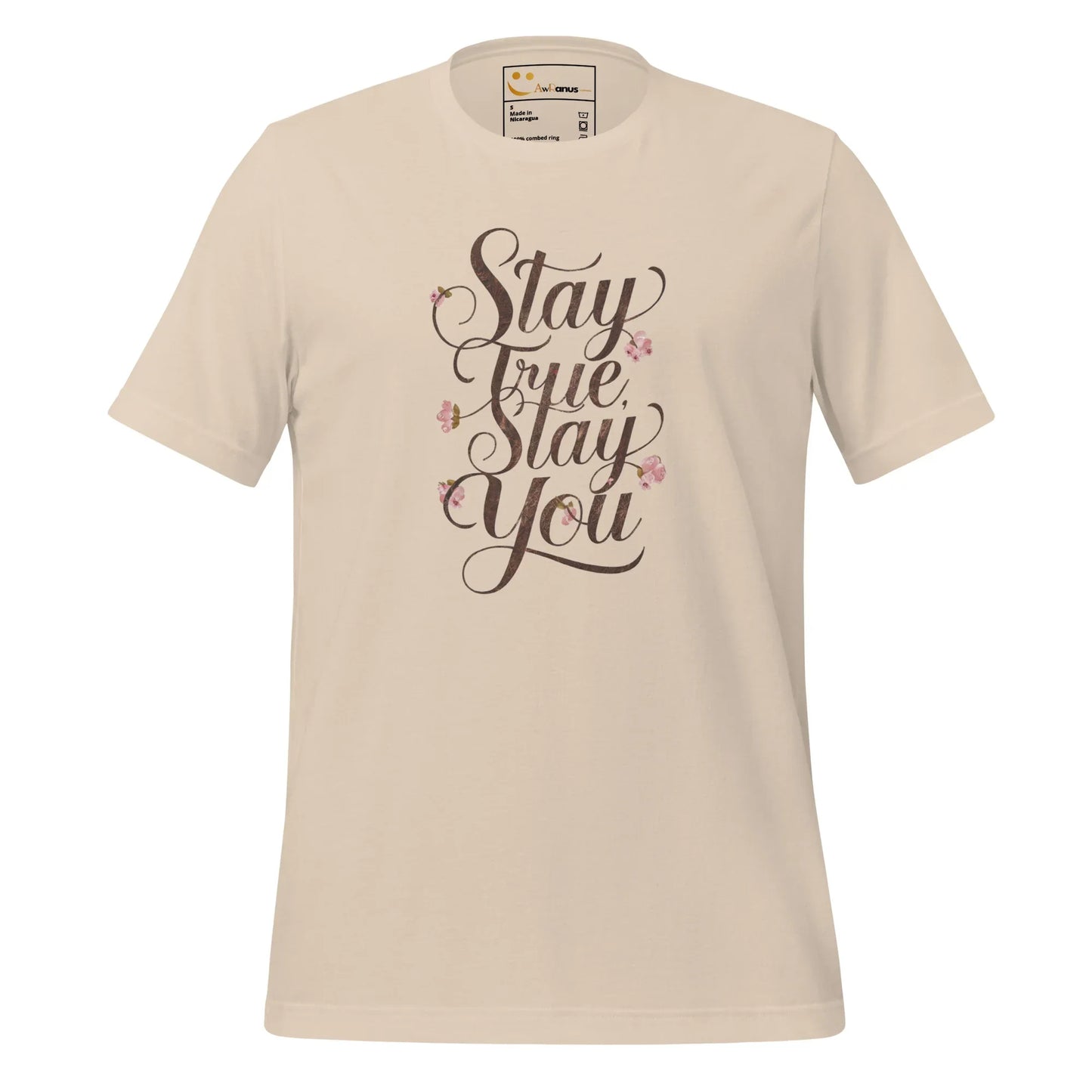 Women's T-Shirt | Stay True,Stay You. - AwRans Clothing