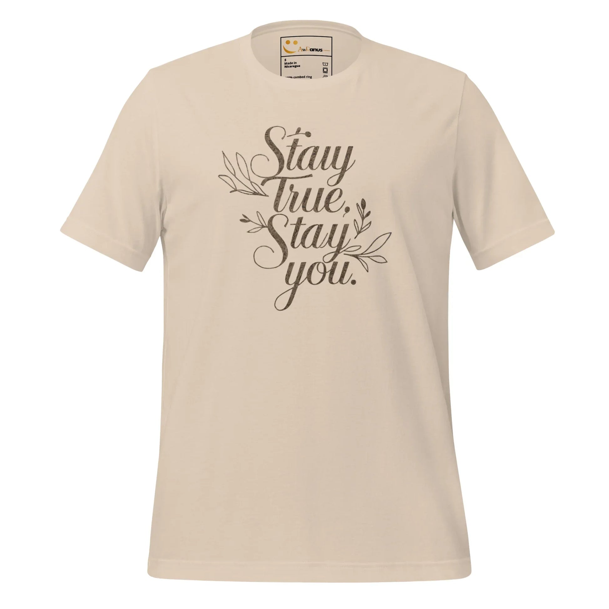 Women's T-Shirt | Stay True,Stay You. - AwRans Clothing