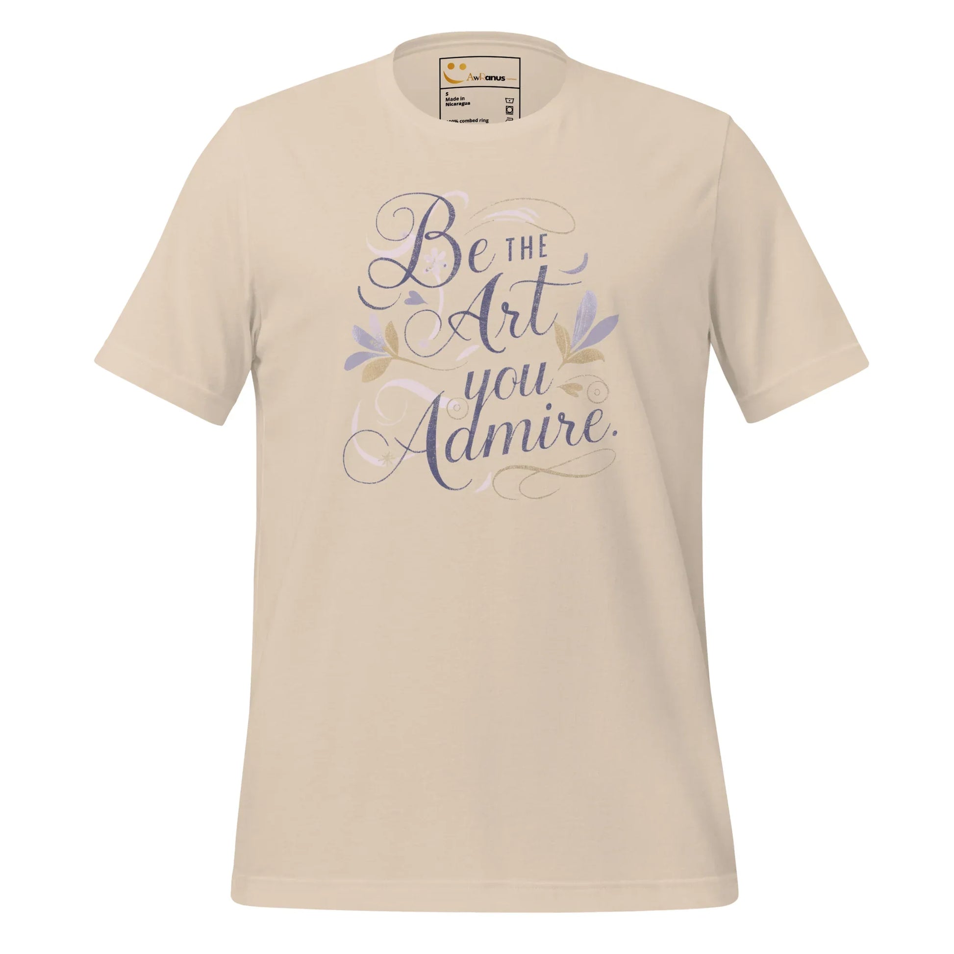 Women's T-Shirt | Be The Art You Admire - AwRans Clothing
