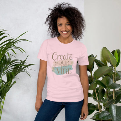 Women's T-Shirt | Creat Your Own Vibe - AwRans Clothing